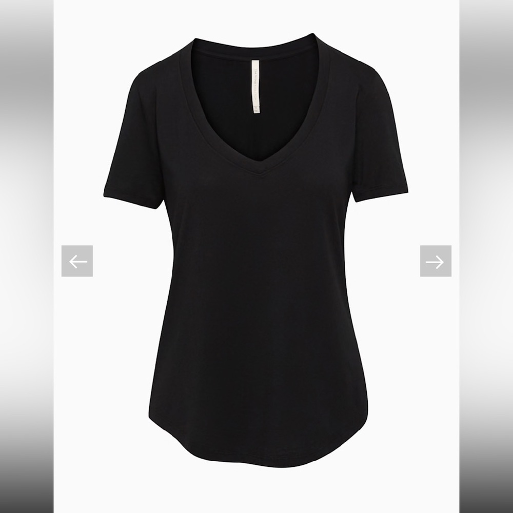 Aritzia | Babaton The Group V-Neck Tees - Black and White (2 for the price of 1)